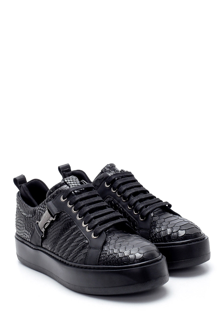 Men's Leather Crocodile Patterned Sneaker