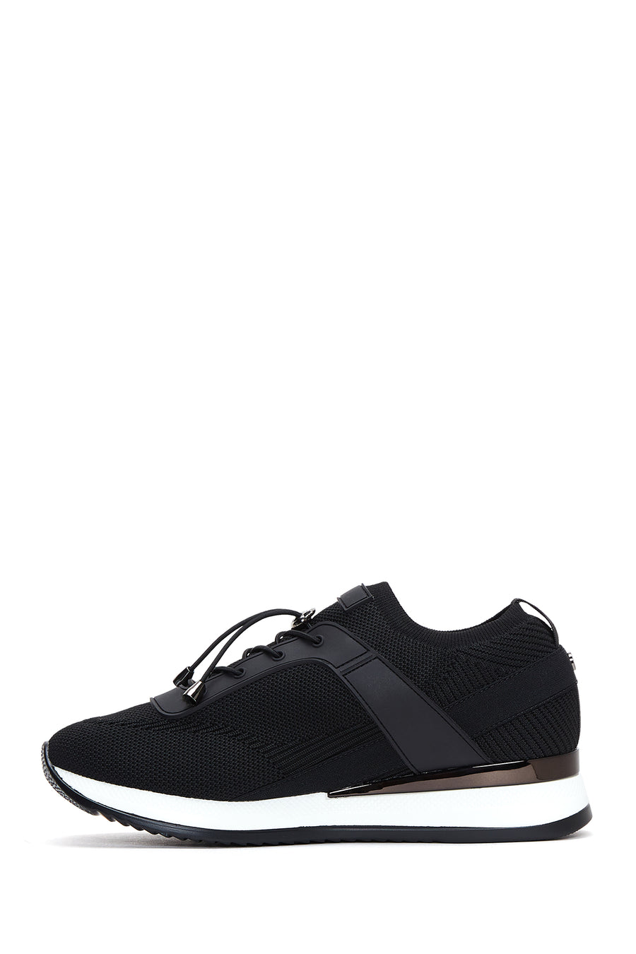 Kadın Siyah Kumaş Sneaker