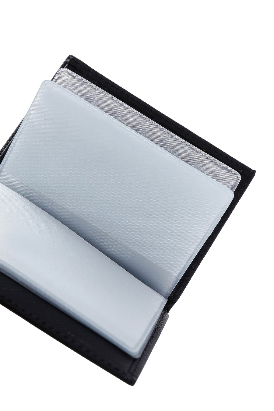 Men's Black Leather Card Holder