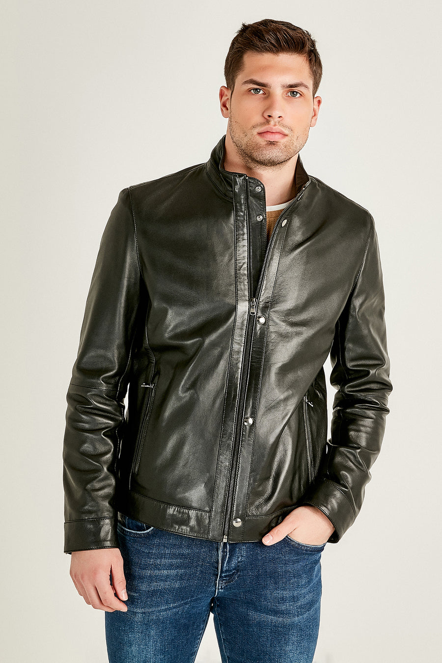 Fabian Men's Leather Jacket