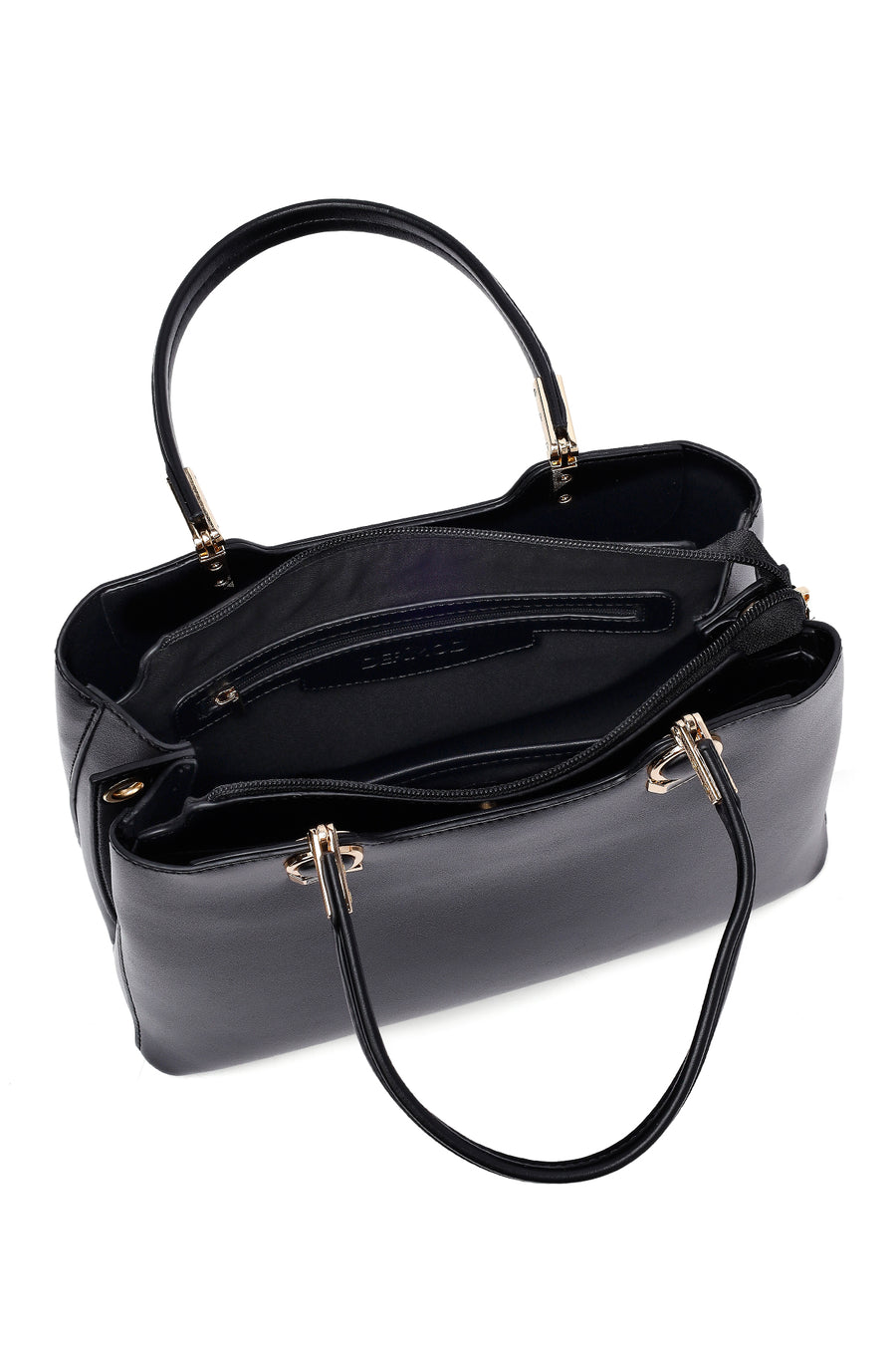 Women's Black Long Strap Shoulder Bag