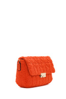 Kadın Turuncu Peluş Çapraz Çanta | Derimod