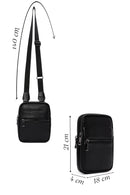 Men's Black Crossbody Bag | Derimod