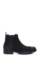 Men's Leather Nubuck Chelsea Boots | Derimod