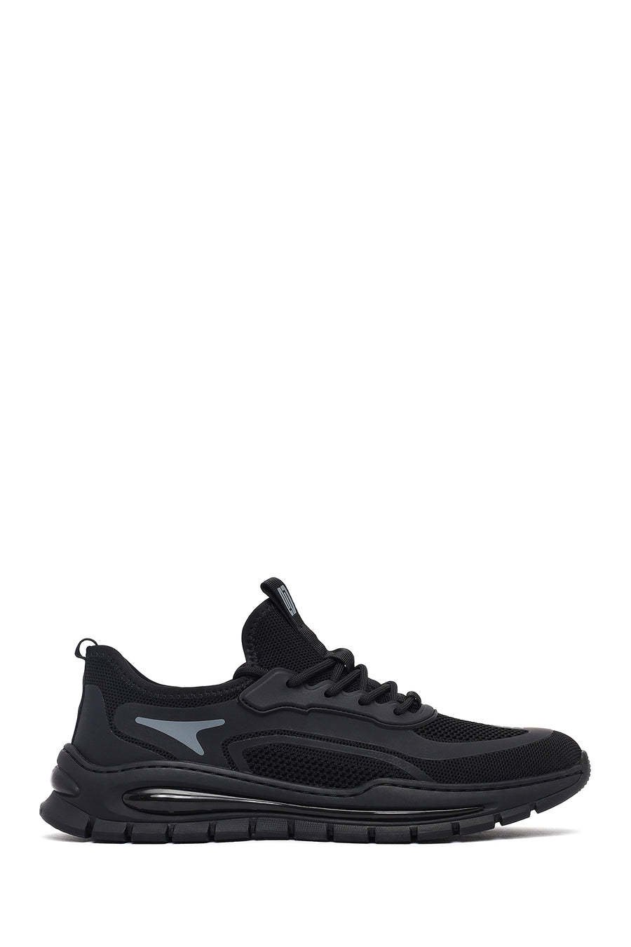 Derimod Zero Men's Black Lace Up Fabric Sneaker 25SFD69156F | Derimod