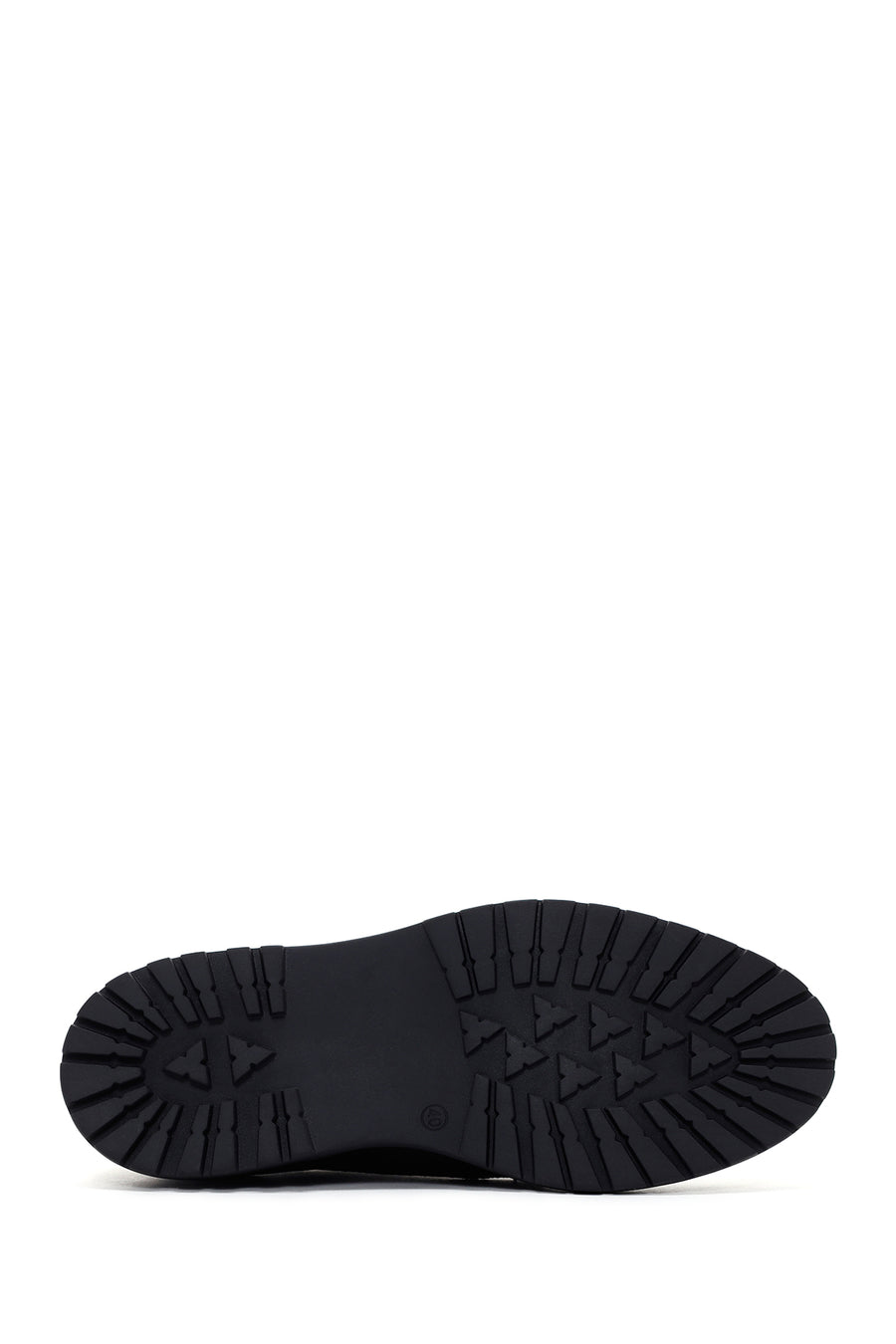Men's Black Leather Casual Shoes