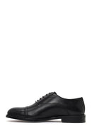 Men's Black Lace-Up Leather Classic Shoe | Derimod