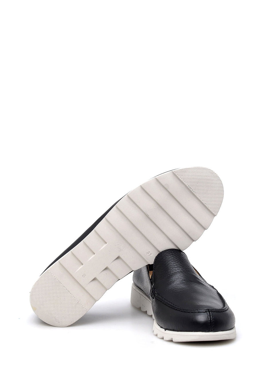 Women's Leather Flat Shoes