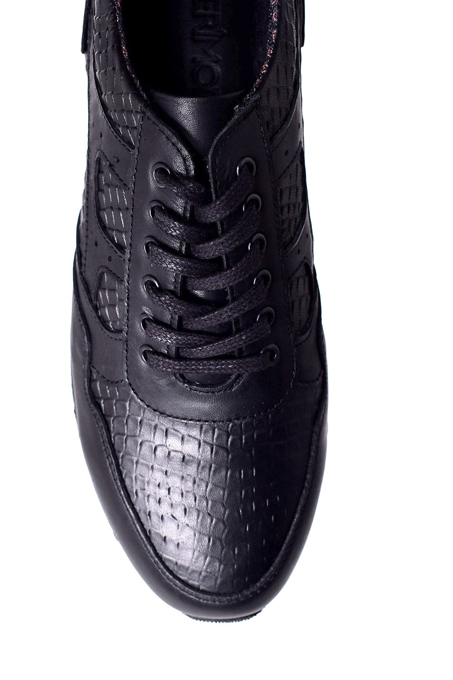 Erkek Kroko Detaylı Sneaker