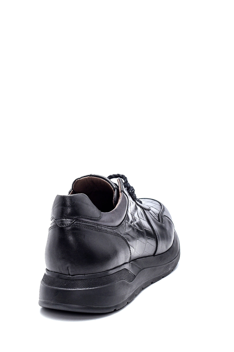 Erkek Deri Kroko Sneaker