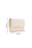 Woman Cream Wallet | Derimod