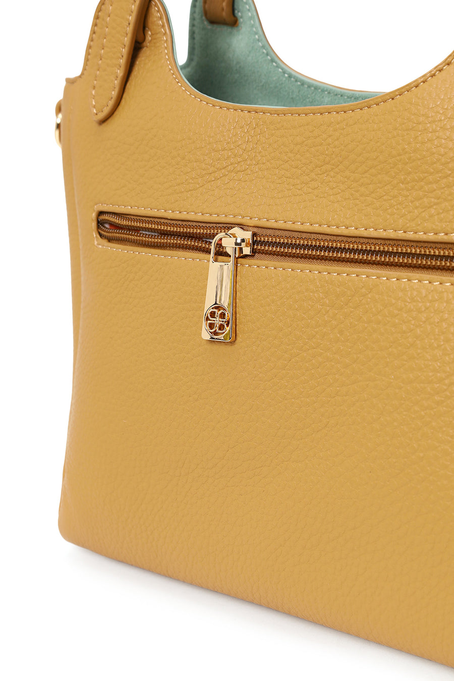Woman Camel Long-Strap Shoulder Bag