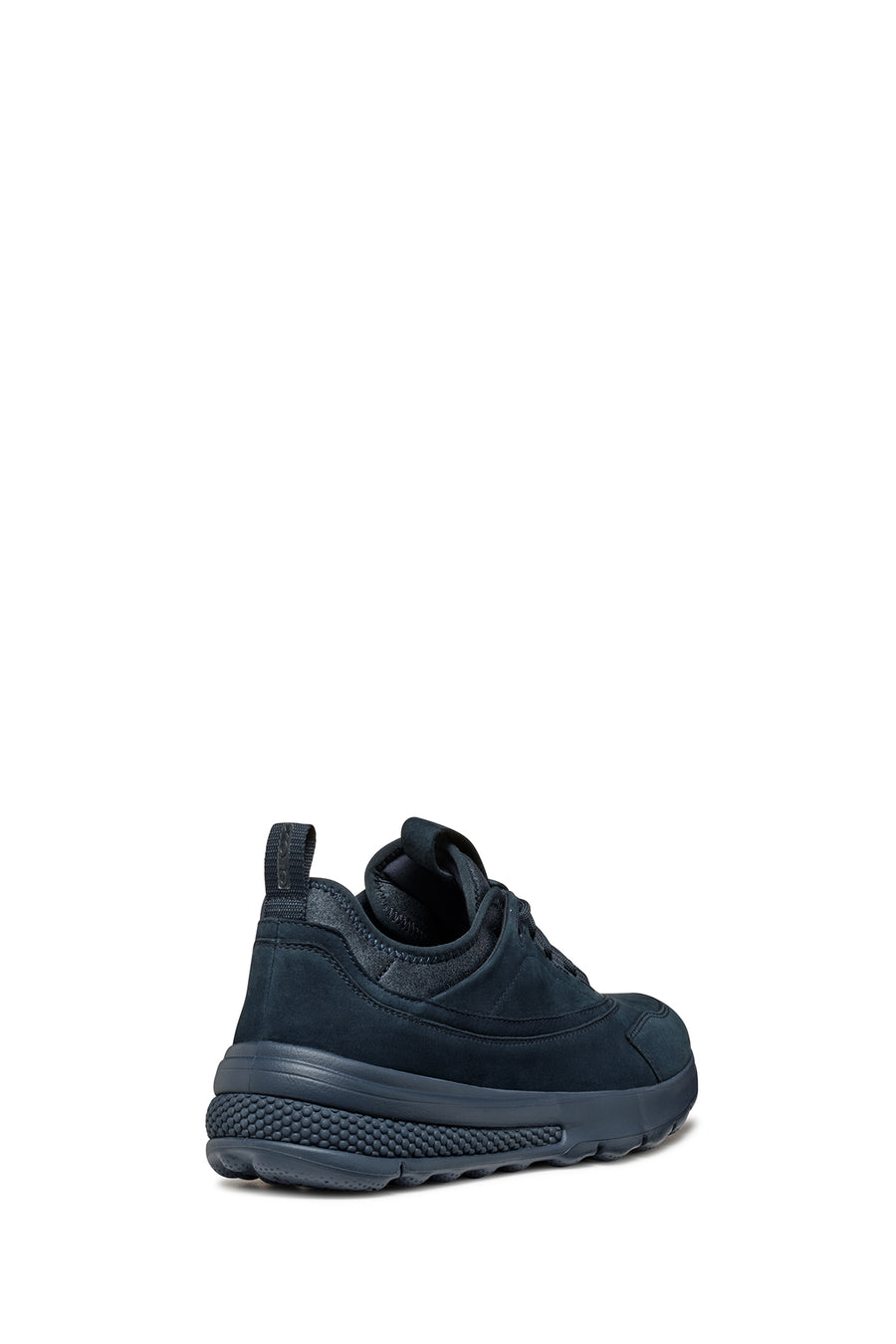 Geox Erkek Lacivert Spherica Actif Bağcıklı Deri Sneaker
