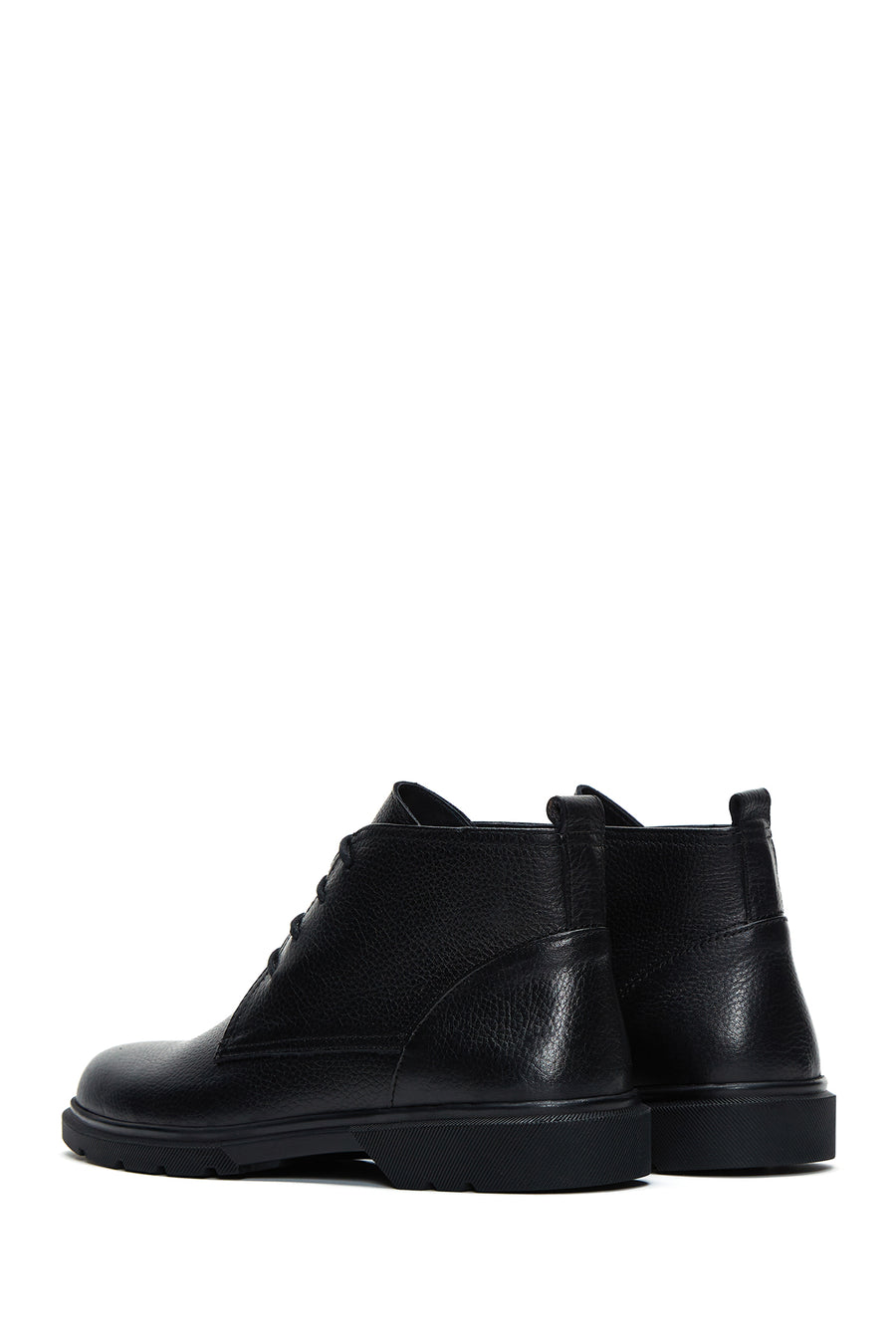 Men's Black Leather Classic Boots
