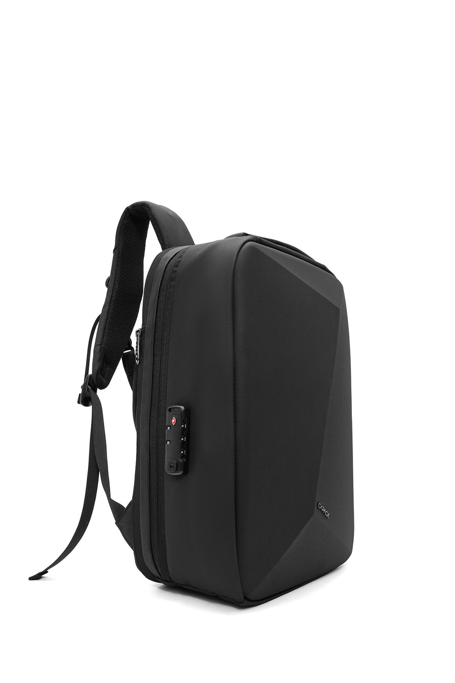 D-Pack Unisex Black Backpack