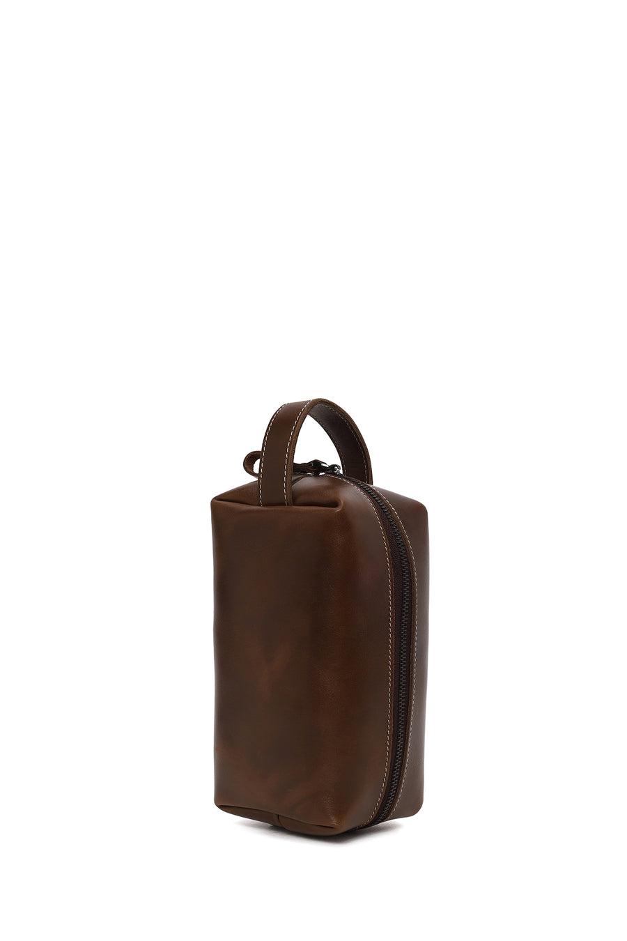 Male Brown Leather Handbag