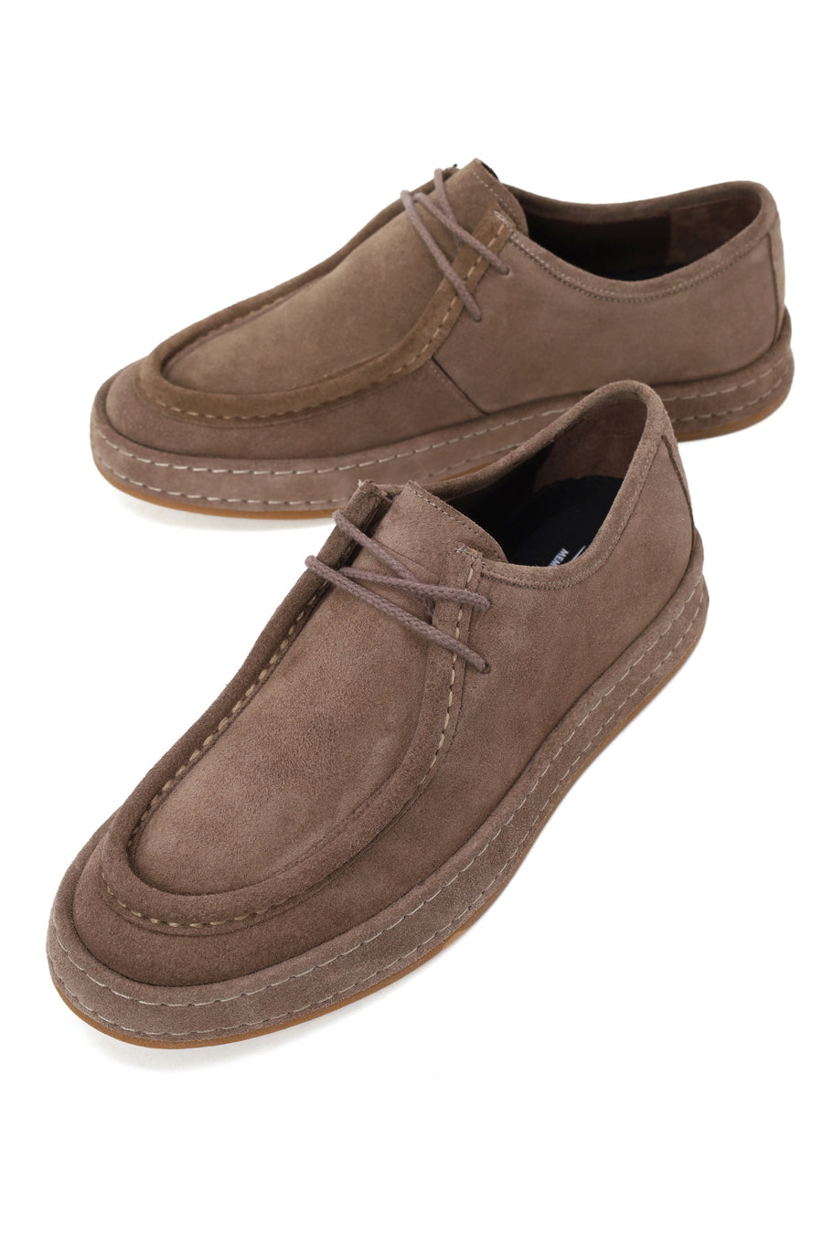 Male Mink Lace-Up Suede Casual Shoes