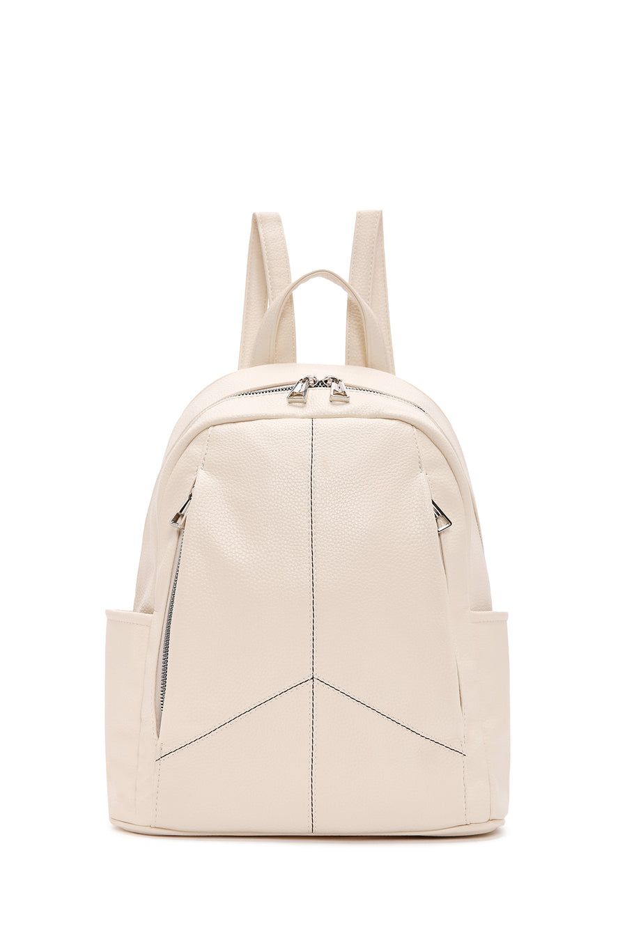 Women's Cream Casual Backpack 24SBD2648FT | Derimod