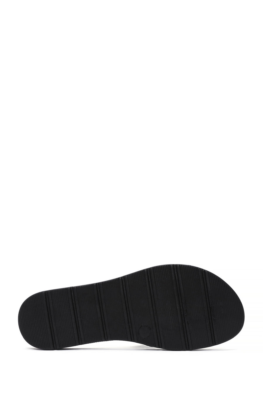 Women's Black Stone Slippers