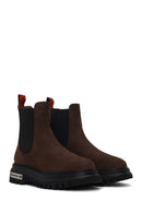 Harley Davidson Woman Brown Mourir Leather Chelsea Boots | Derimod
