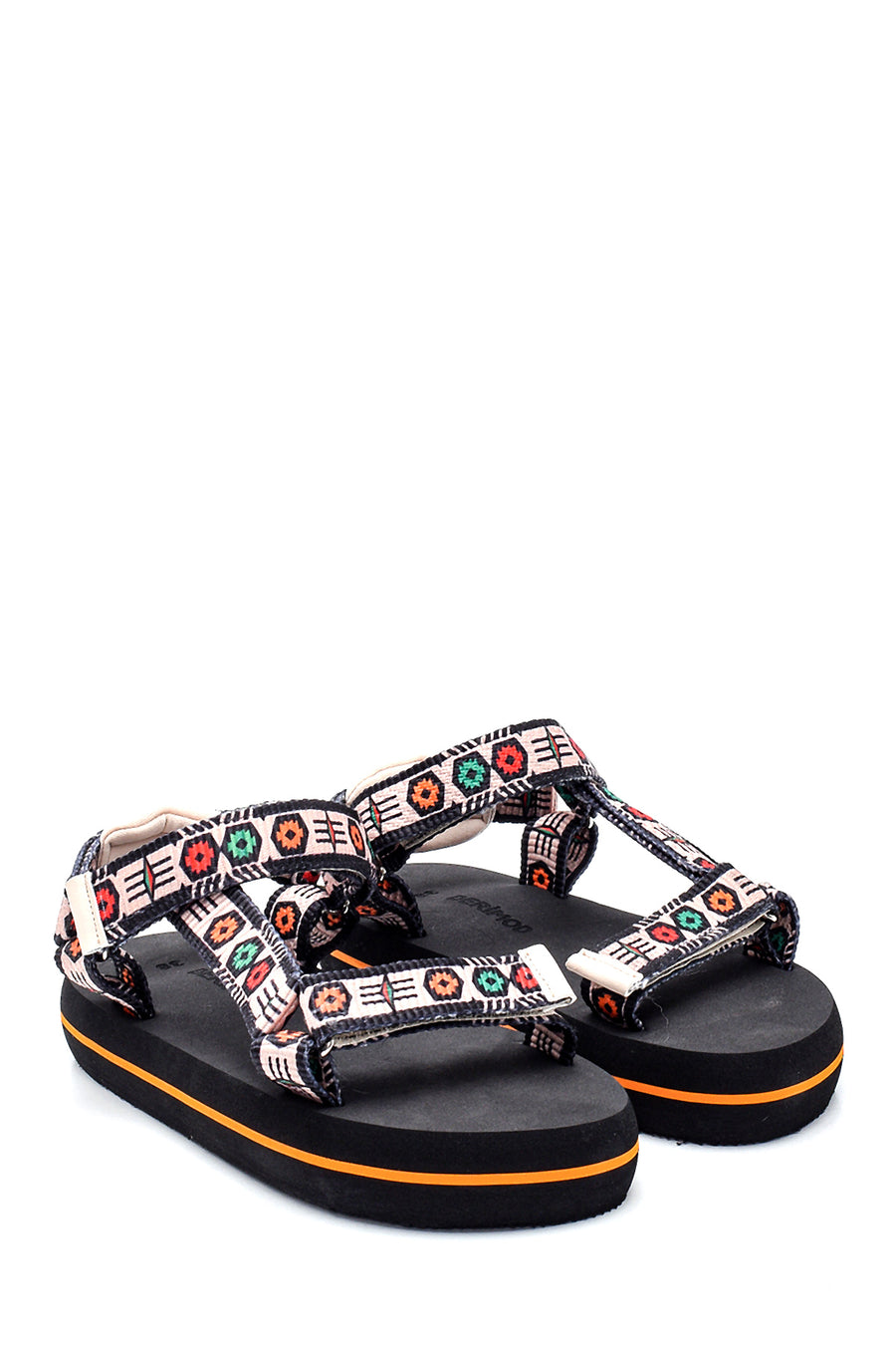 Women's Beige Flat Sandals