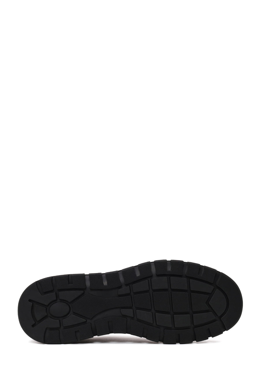 Erkek Haki Bağcıklı Nubuk Deri Sneaker