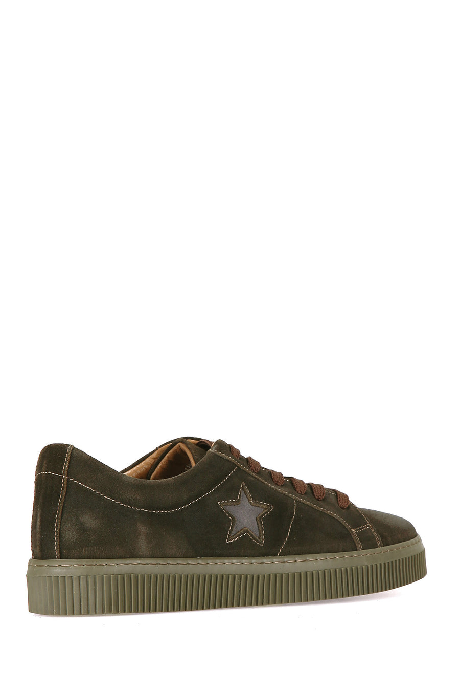 Star Patterned Men's Suede Shoes