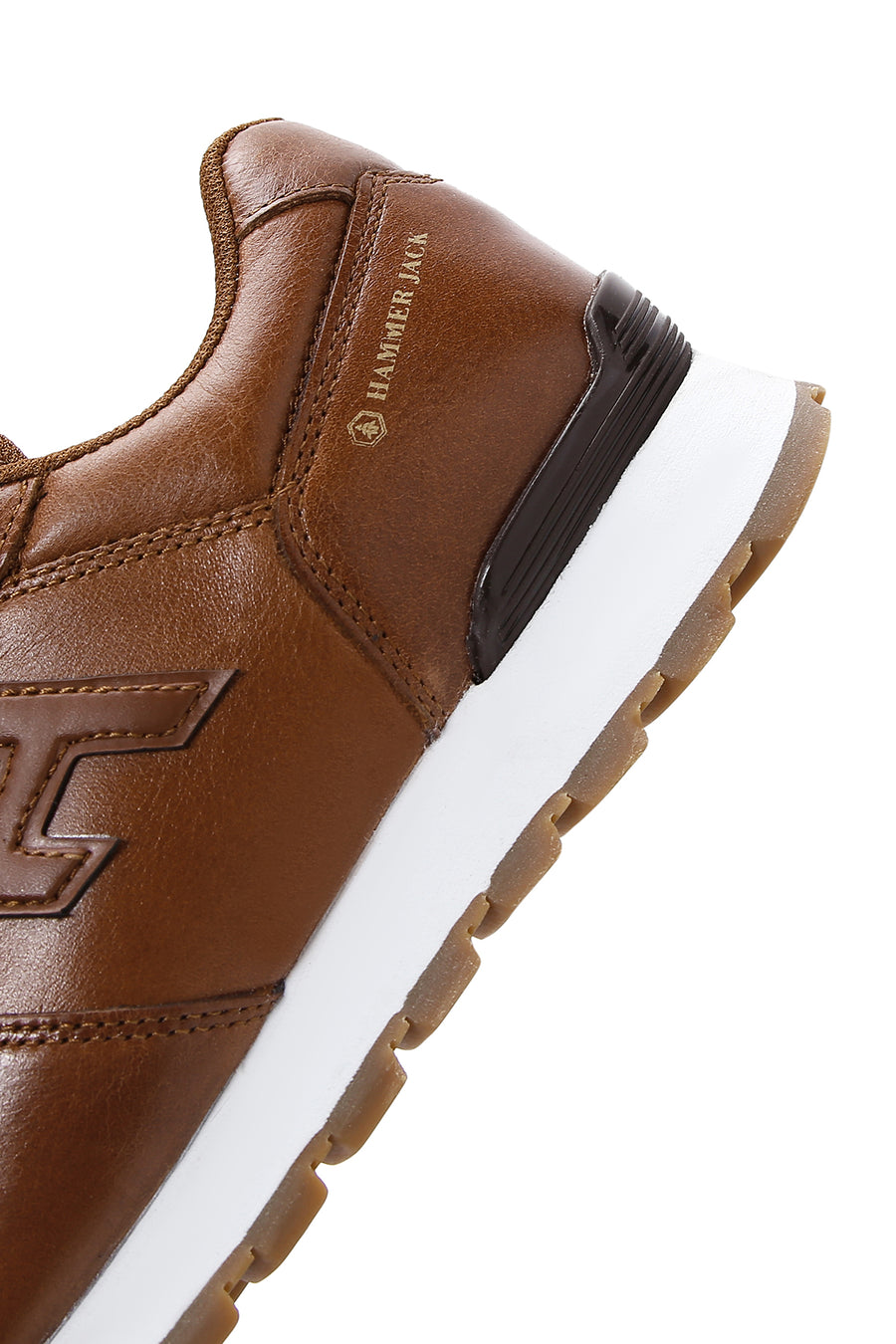 Hammer Jack Men's Tan Leather Sneaker