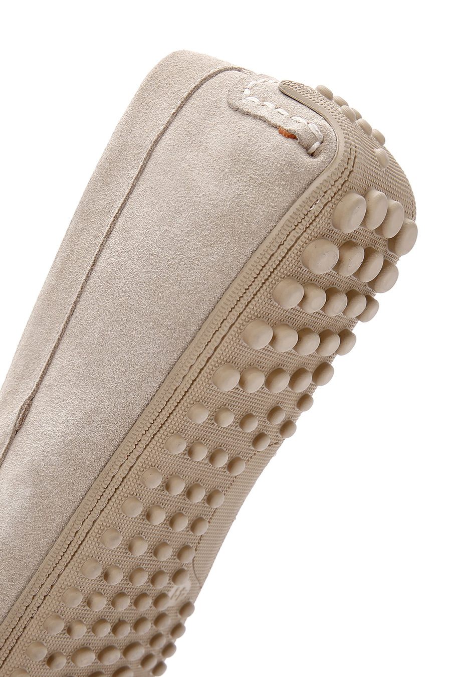Men's Beige Suede Leather Casual Loafer