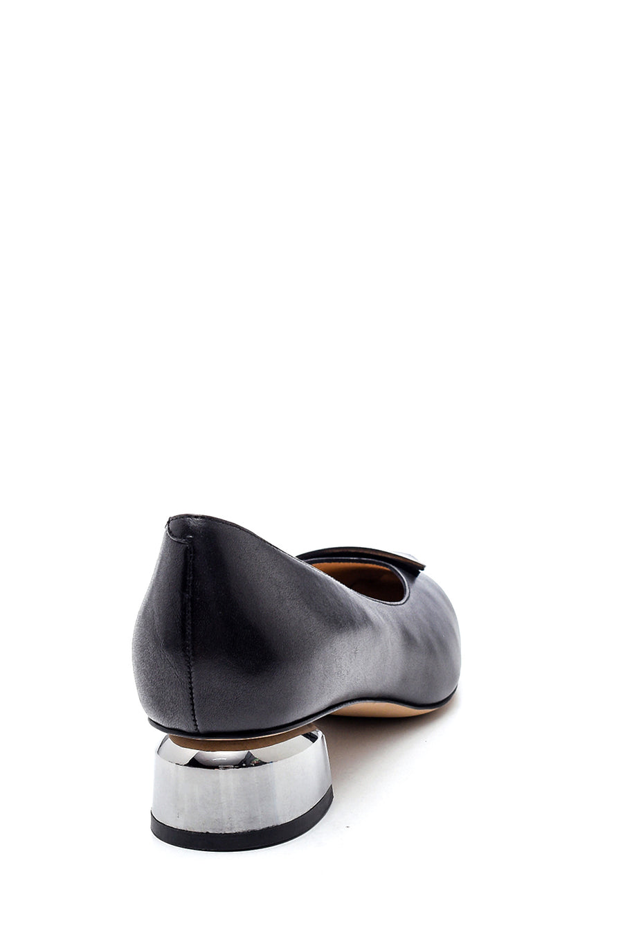 Women's Buckle Leather Shoes
