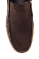 Erkek Deri Nubuk Loafer | Derimod