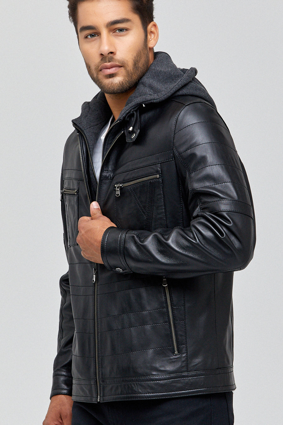 Ronny Men's Leather Jacket
