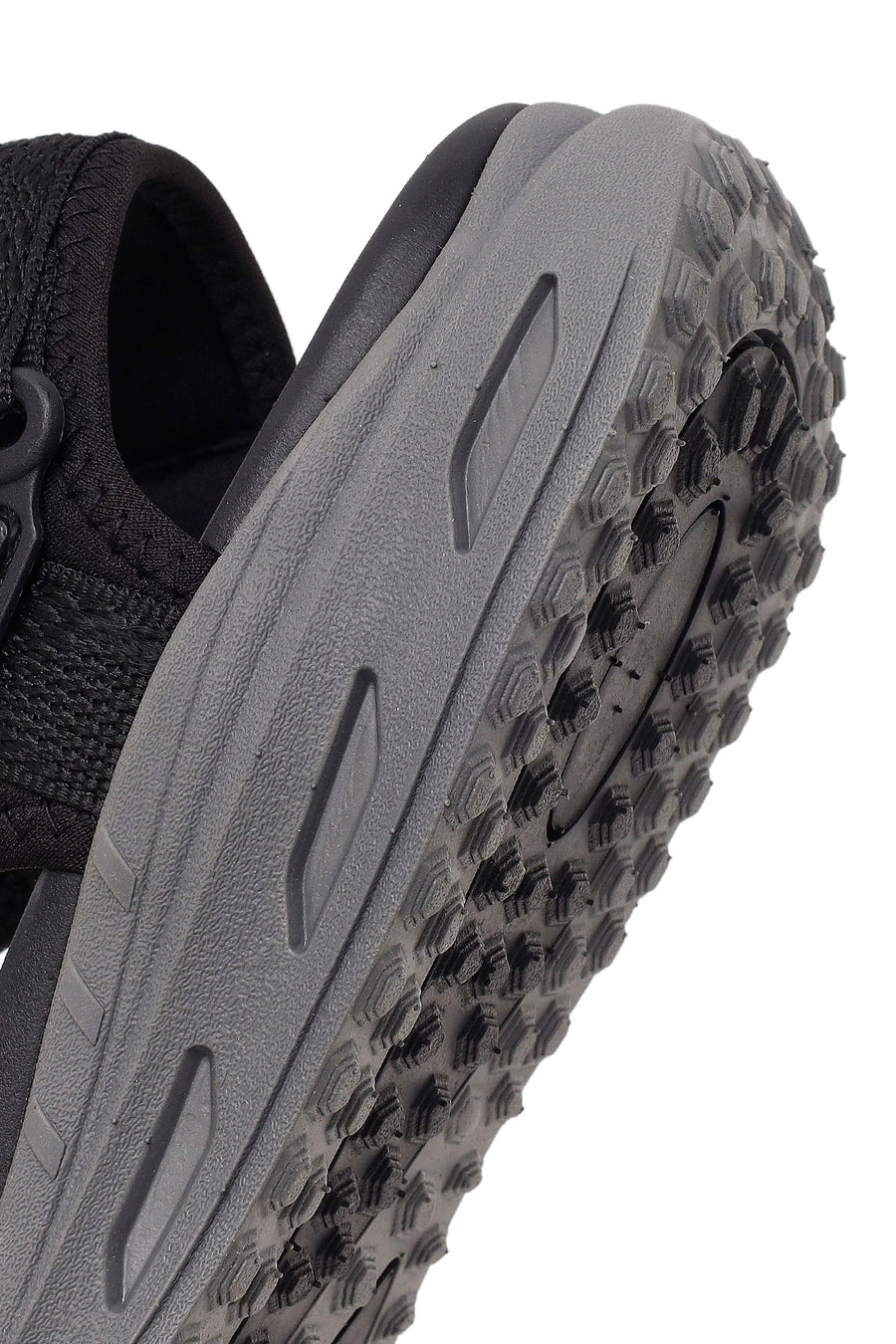 Derimod Zero Male Black Strappy Fabric Sandals