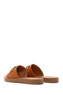 Women's Tan Slippers | Derimod