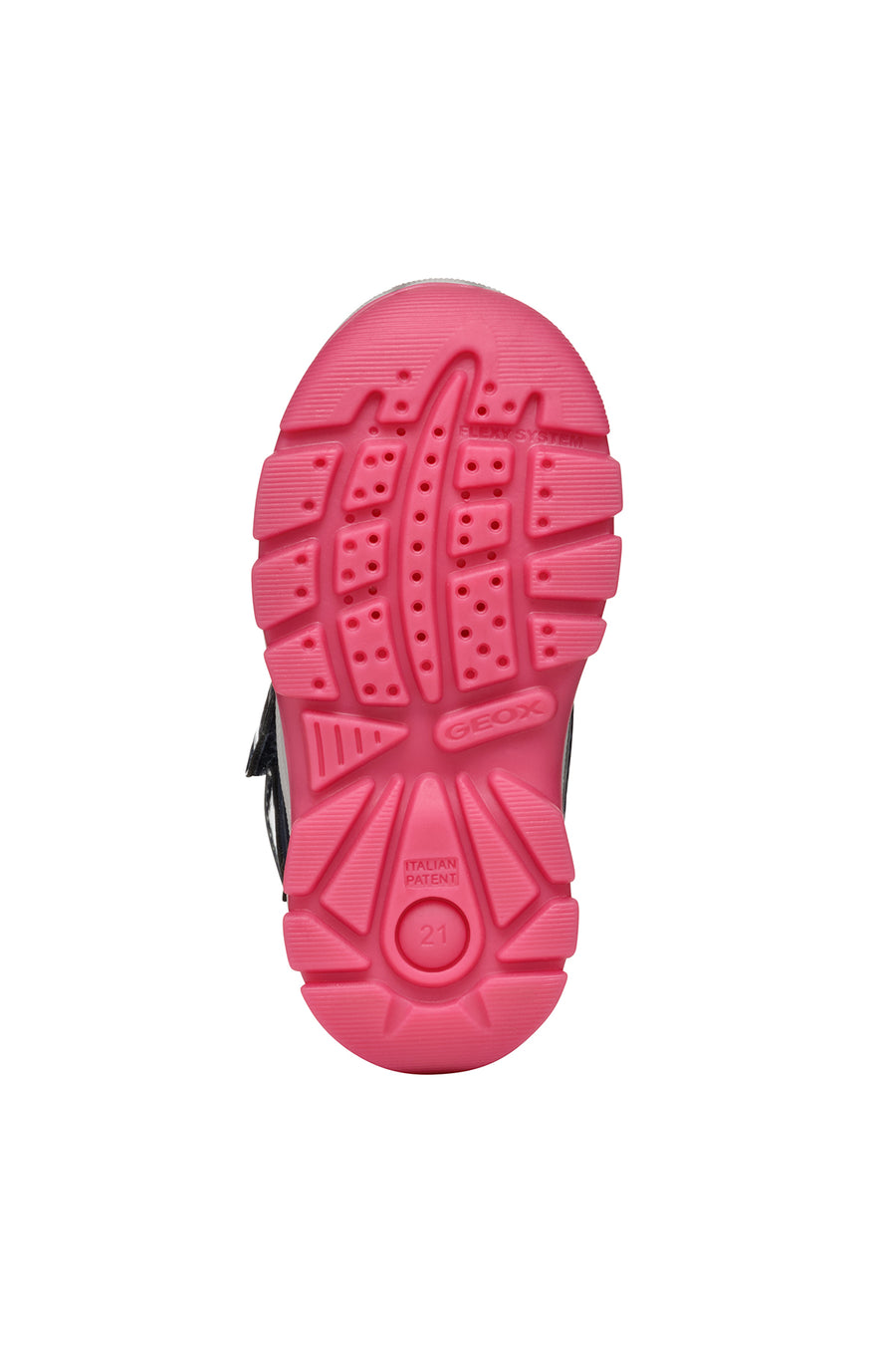 Geox Kız Bebek Lacivert B Flanfil Bantlı Waterproof Deri Bot