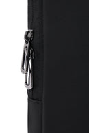 D-Pack Men's Black Fabric Crossbody Bag | Derimod