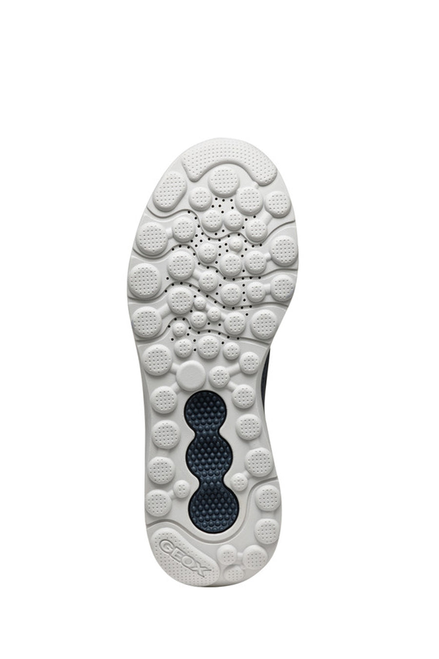 Geox Erkek Lacivert U Spherica Actif X1 A - Mes + Su Bağcıklı Süet Sneaker