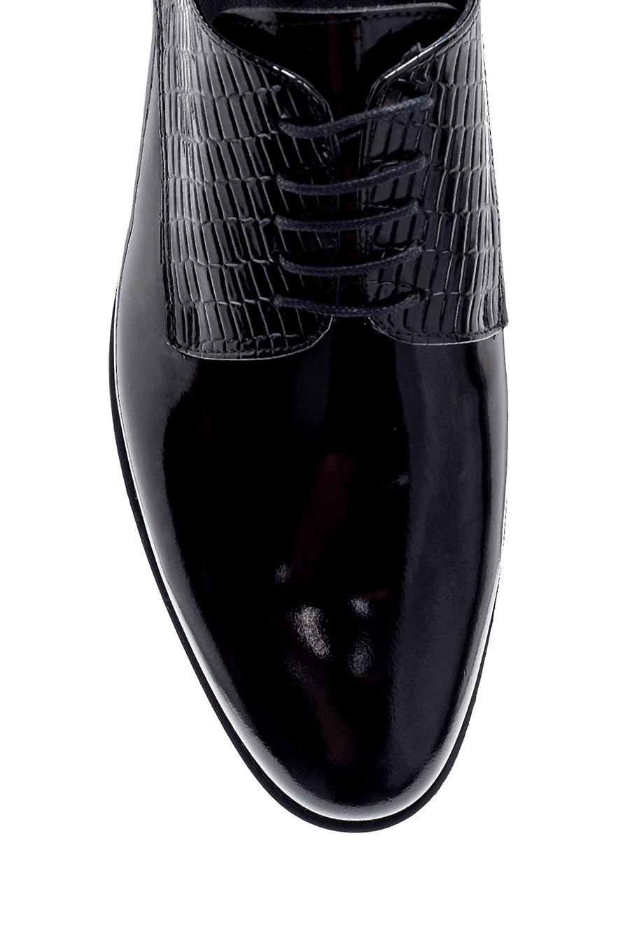 Men's Leather Patent Leather Classic Shoes