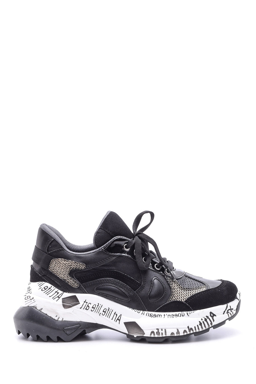 Women's High-Sole Sneaker 19WFE227514 | Derimod