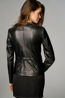 Celine Women's Leather Jacket | Derimod