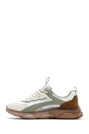 Men's Green Thick Soled Sneaker | Derimod