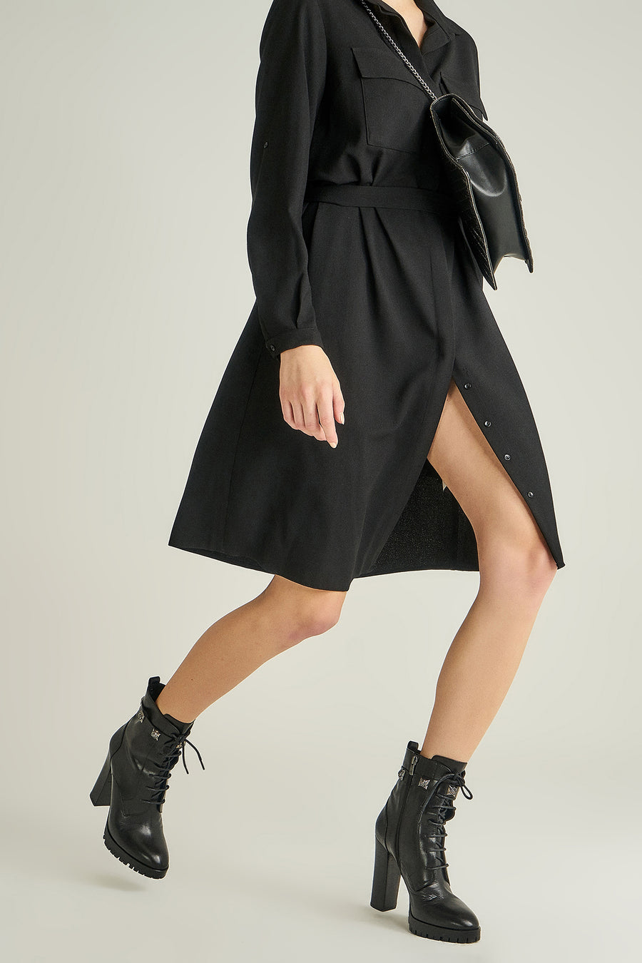 Women's Stretch Leather Boots