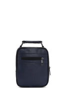 Men's Navy Blue Messenger Bag | Derimod