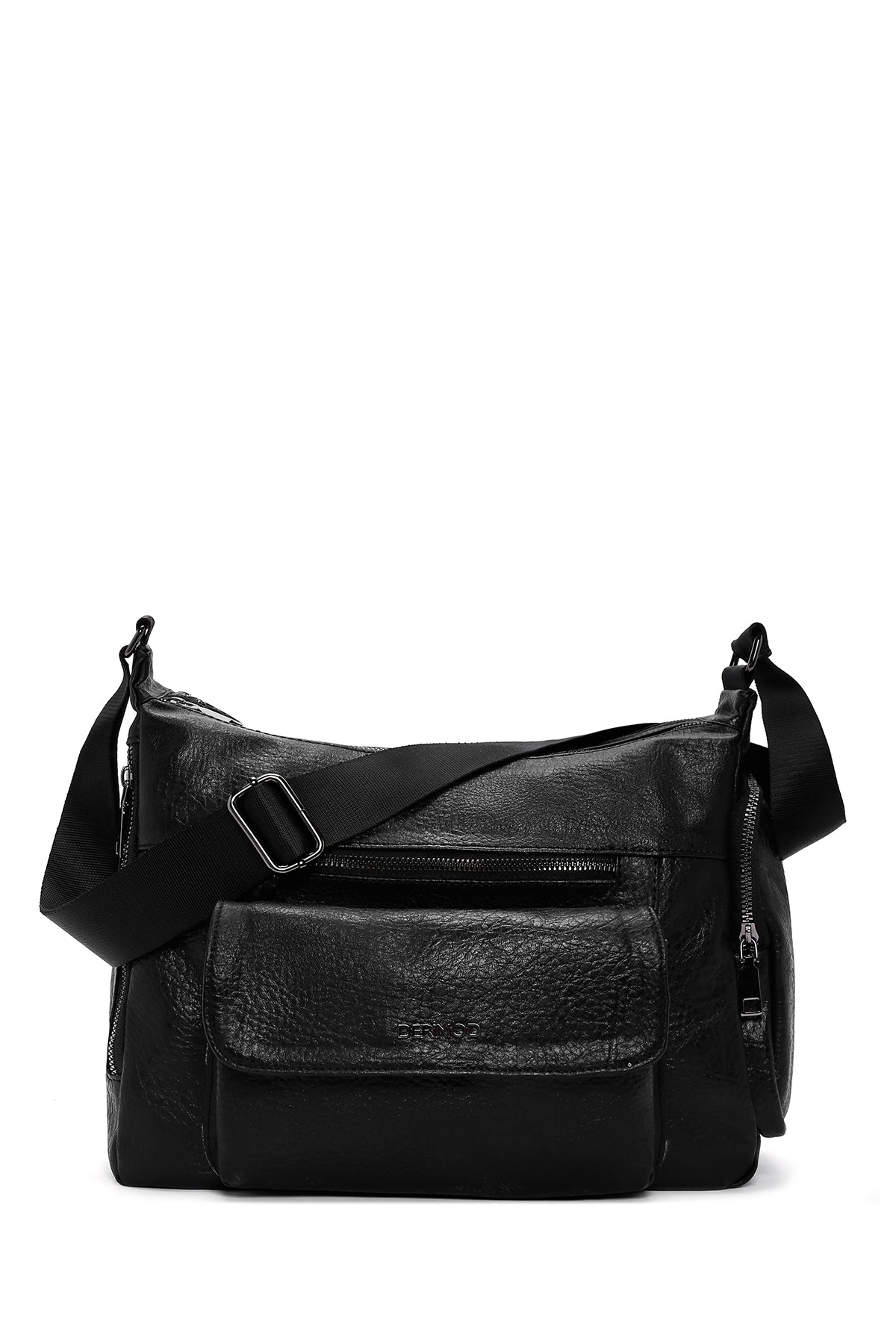 Women's Black Long Strap Crossbody Bag 24WBD2109FT | Derimod