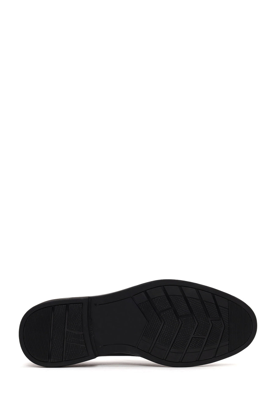 Erkek Siyah Tokalı Deri Klasik Loafer