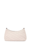 Women's Beige Long Strap Quilted Handbag | Derimod