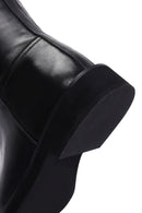 Women's Black Leather Casual Leather Boots | Derimod