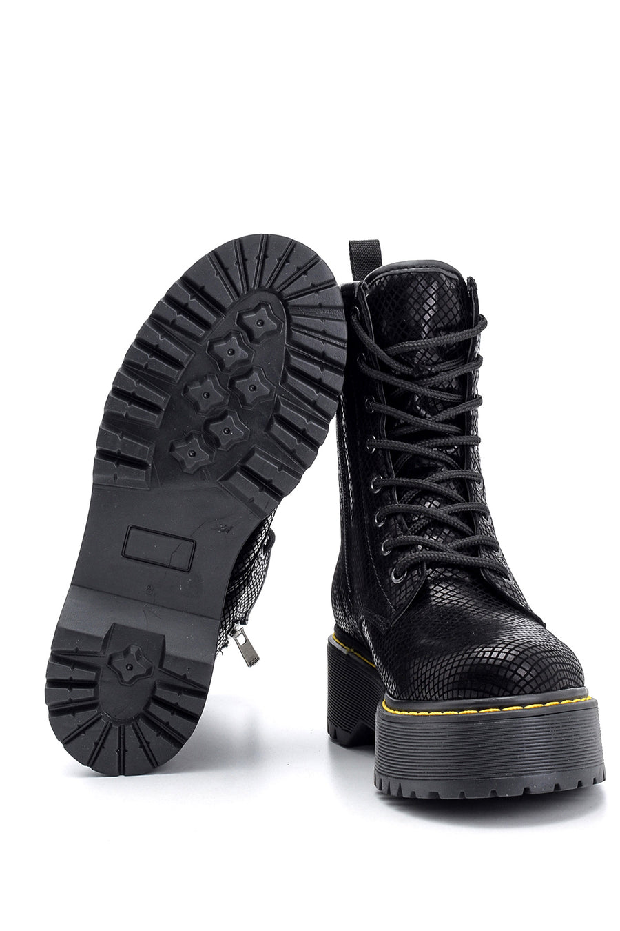 Women's Snake Pattern Boots