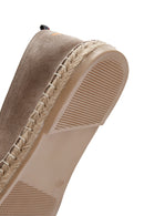 Men's Mink Suede Espadrilles | Derimod