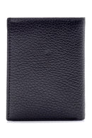 Men's Black Leather Card Holder | Derimod